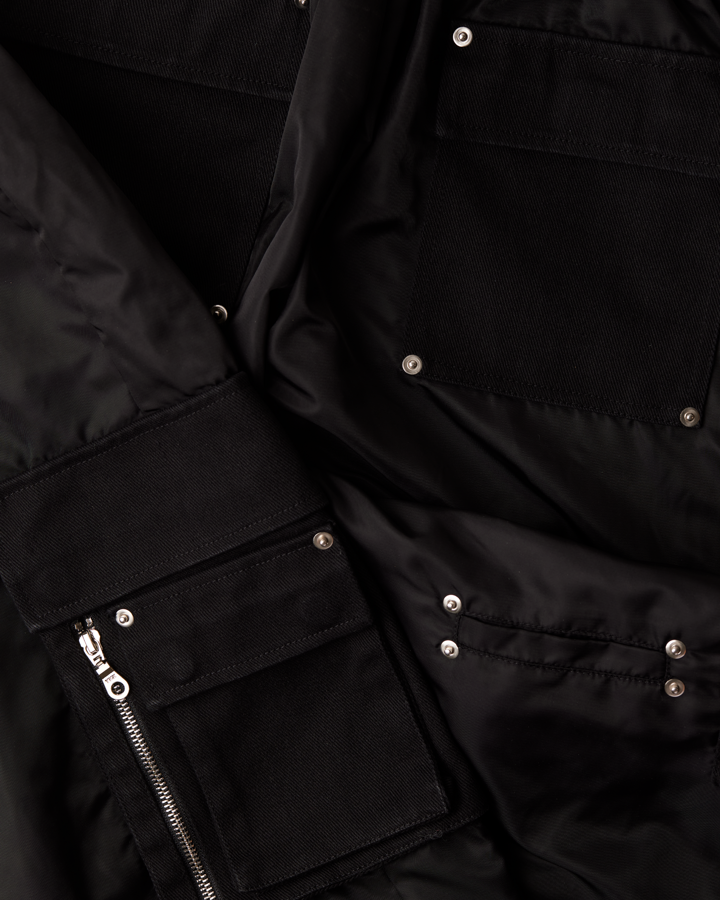 Nylon Cargo Pant - Black