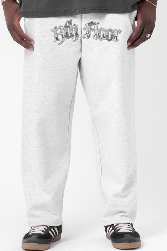 "STARING IS ENCOURAGED" Sweatpant - Heather Grey