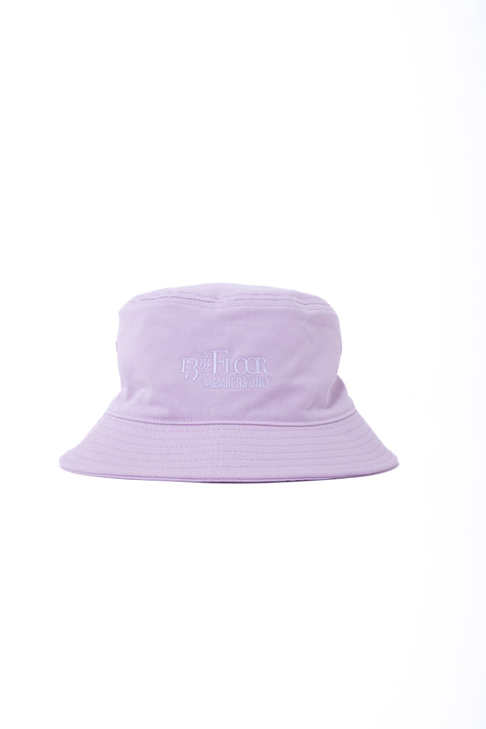 13TH FLOOR MEMBERS ONLY BUCKET HAT - Orchid